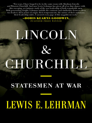 cover image of Lincoln & Churchill